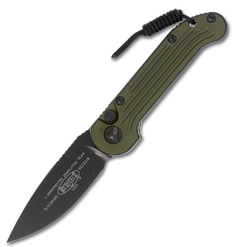 MICROTECH LUDT Black Standard OD Green 135-1OD