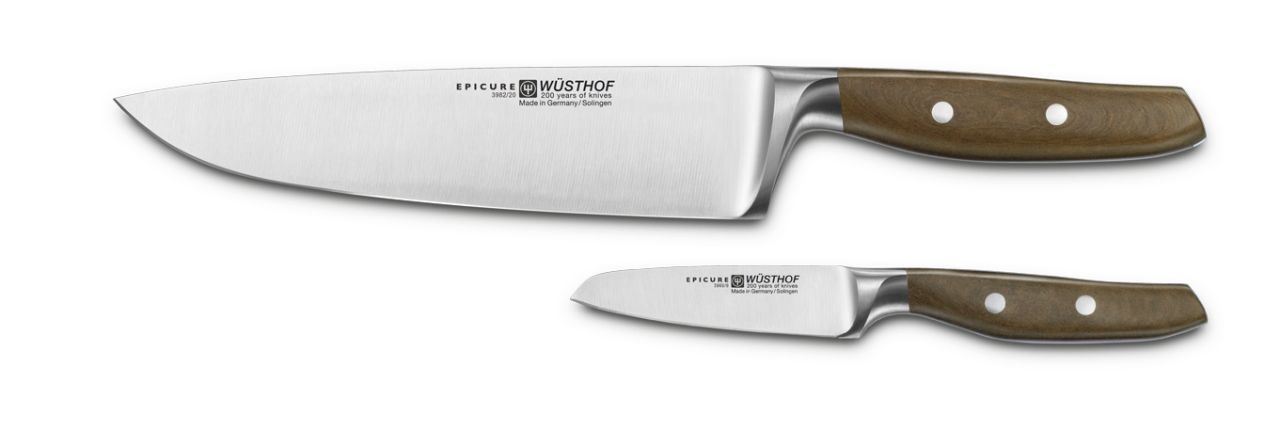 WUSTHOF sada EPICURE 2ks, kuchársky nôž 20cm + nôž na zeleninu 9cm