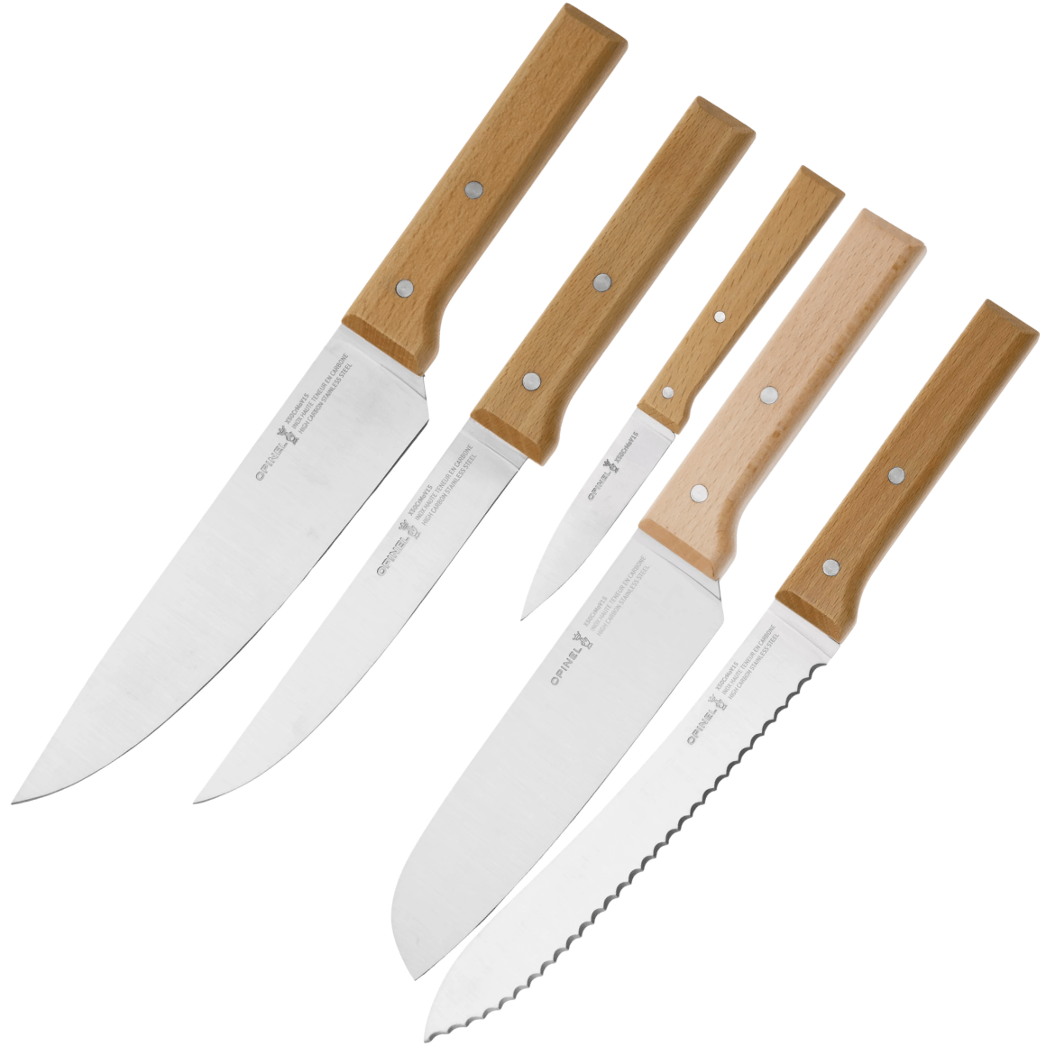 OPINEL Parellele wood block 5ks 002402