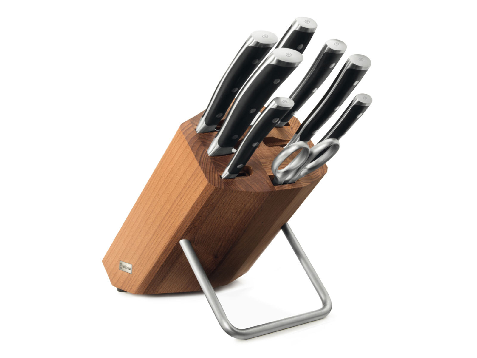 WUSTHOF sada CLASSIC IKON 8ks nožov + blok, hnedý