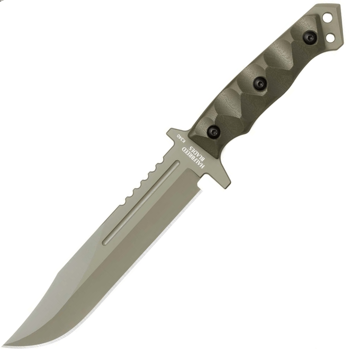 Halfbreed Blades Large Infantry Knife Fixed Blade LIK 01P Gen 2 ODG Halfbreed Blades Large Infantry Knife Fixed Blade LIK 01P Gen 2 ODG