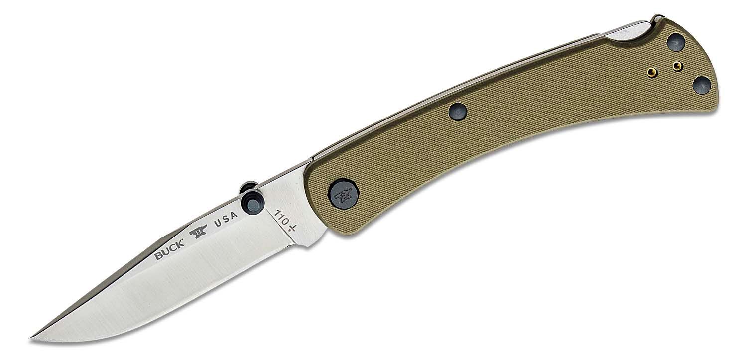 BUCK 110 Slim Pro TRX Lockback BU110GRS3