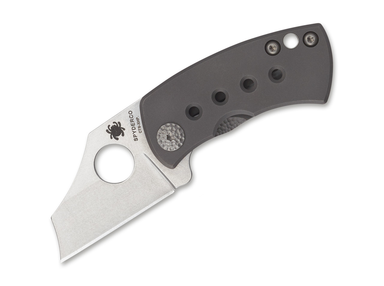 Spyderco MCBEE TITANIUM CTS/XHP P.E. 01SP1019 Spyderco MCBEE TITANIUM CTS/XHP P.E. 01SP1019
