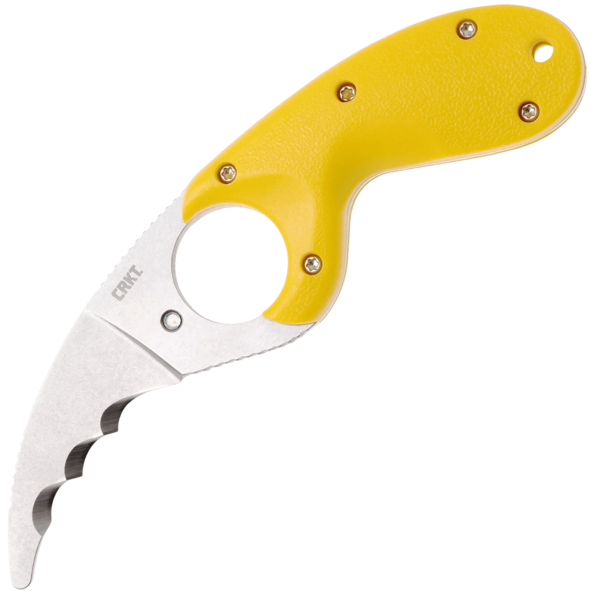 CRKT Bear Claw™ Yellow w/Veff Serrations™ cr-2511Y
