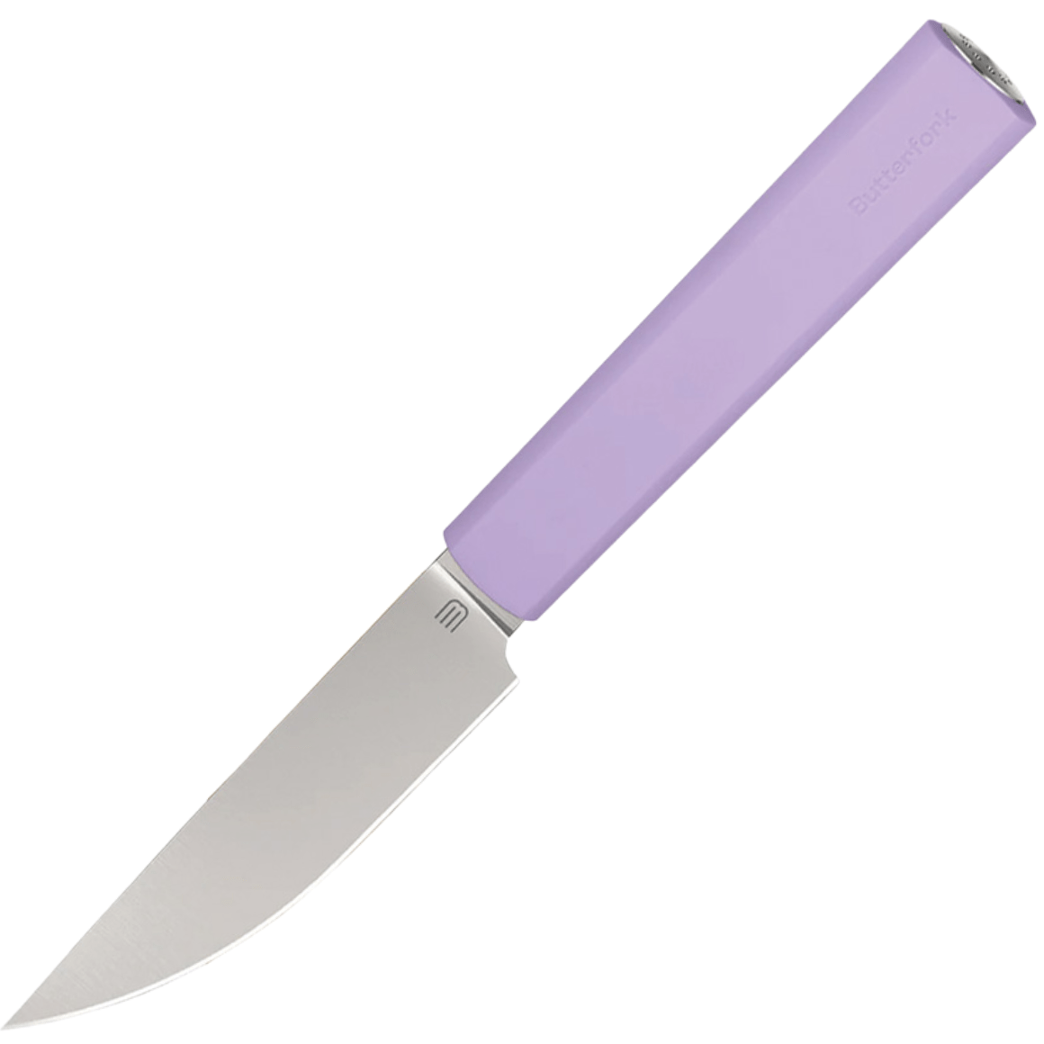 Butterfork Paring Knives Mist Violet, AR-RPM9, Oak Sheath BF01-PK-PP