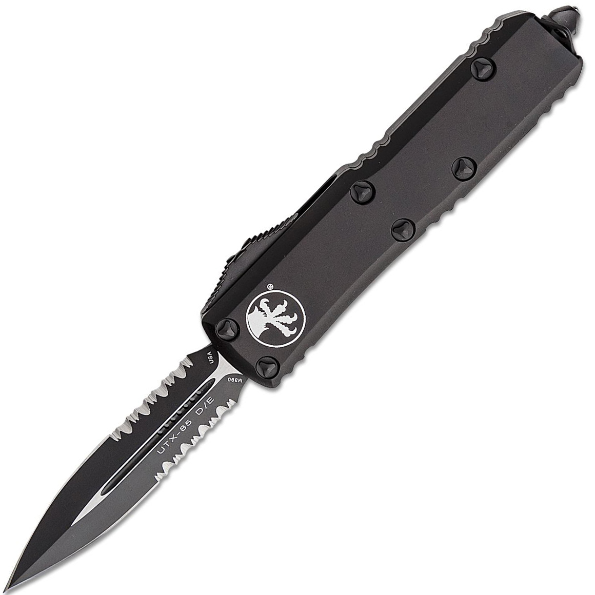 Microtech UTX -85 D/E Black Tactical P/S 232-2T