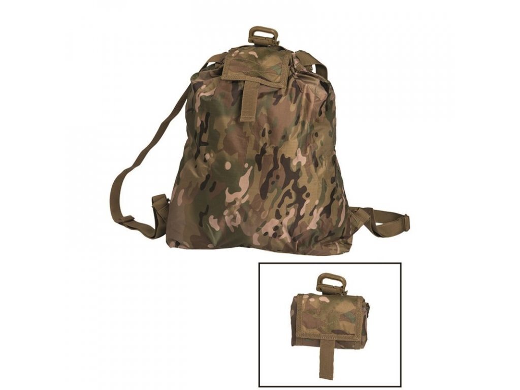 Mil-Tec batoh ROLL-UP RUCKSACK 44x35 cm 14049049 multicam
