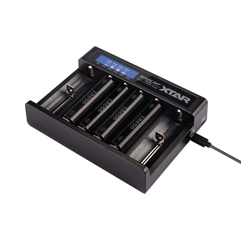 MC6 XTAR Univerzálna nabíjačka pre 3.6/3.7V akumulátory MC6