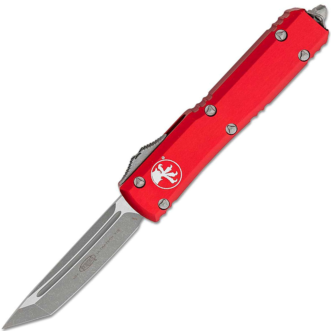 Microtech Ultratech T/E Apocalyptic Standard Red 123-10APRD