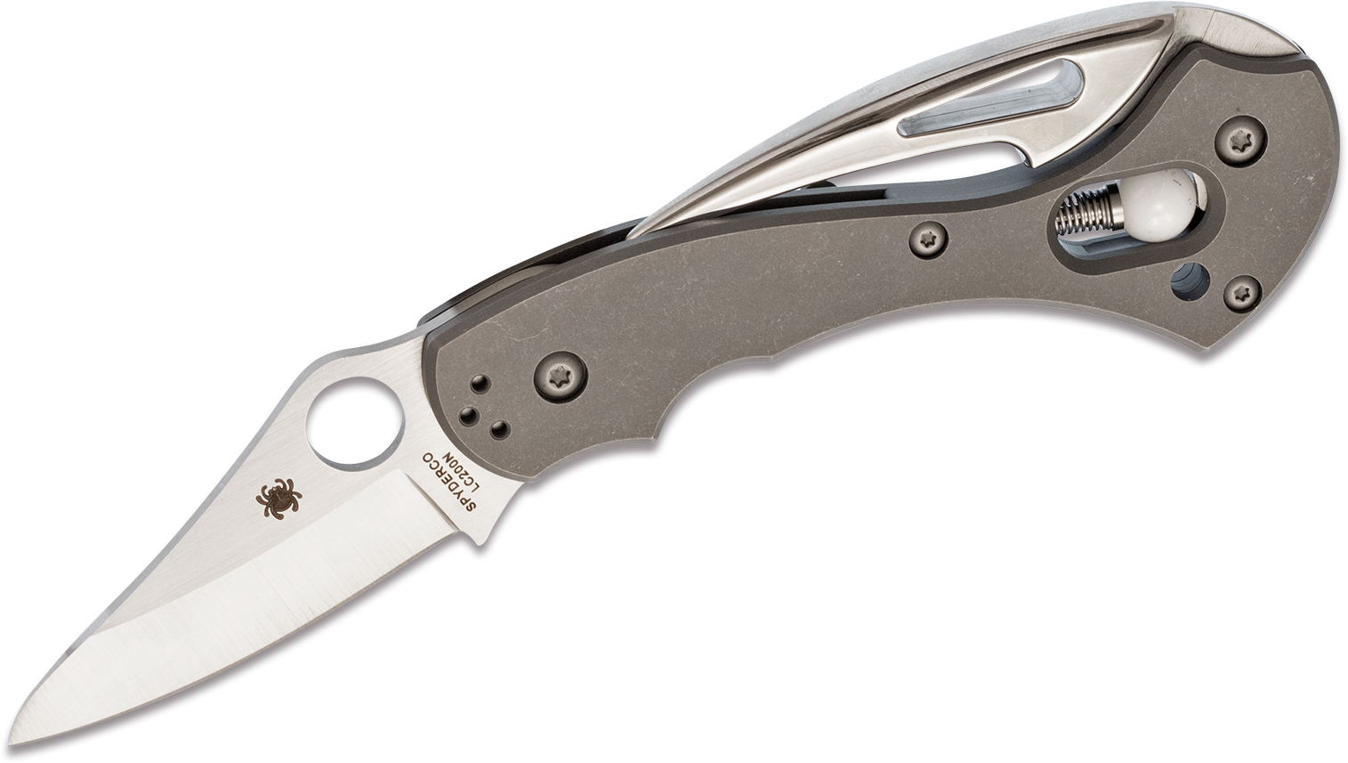 Spyderco Tusk Titanium LC200N/Marlinspike C06TIP Spyderco Tusk Titanium LC200N/Marlinspike C06TIP