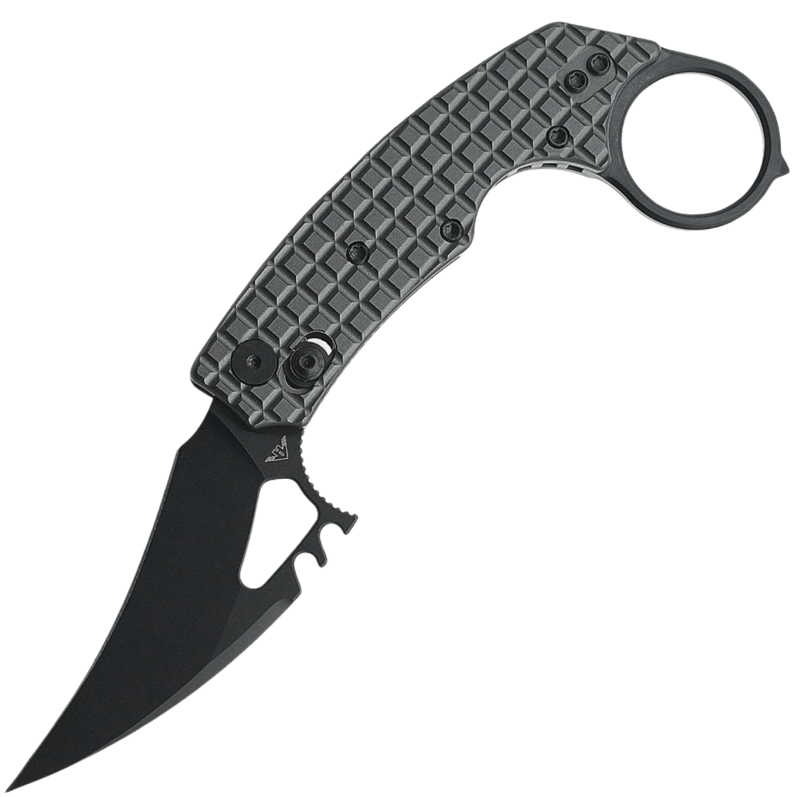 Ameight Knives MK-2-2.99" 14c28n blade, Al handle,deep steel clip