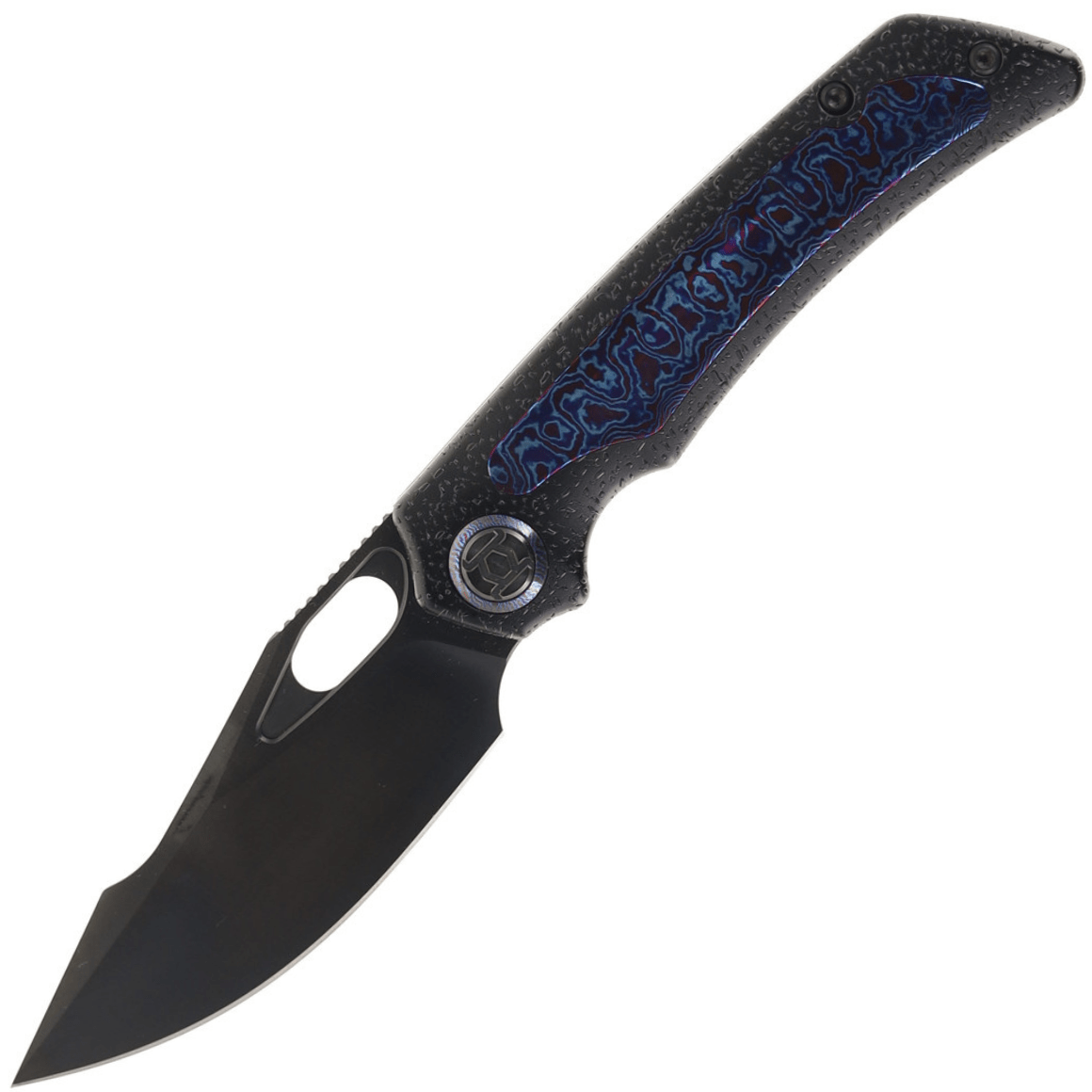 Kunwu JERICHO - VANAX DLC finish with PVD Black TC4 Raindrop handle