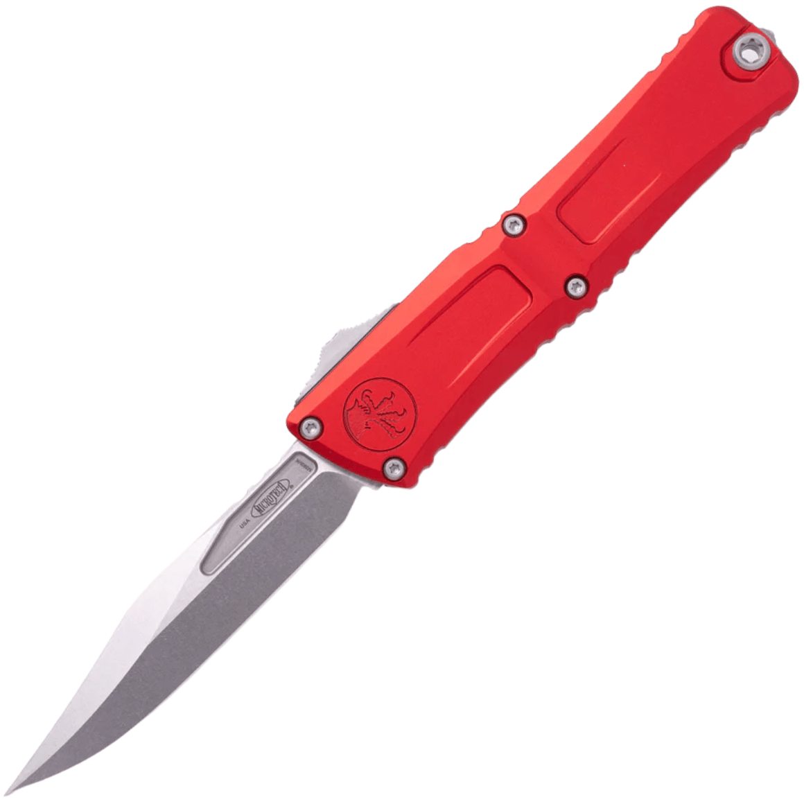 Microtech COMBAT TROODON GEN III BOWIE STONEWASH STANDARD RED 1146-10RD