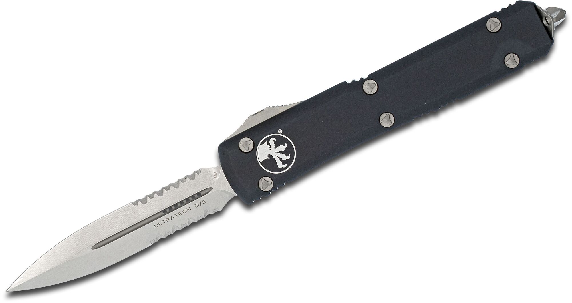 MICROTECH Ultratech D/E Stonewash Partial Serated 122-11