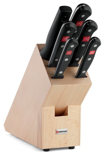 WUSTHOF sada GOURMET 6ks nožov + blok WUSTHOF sada GOURMET 6ks nožov + blok