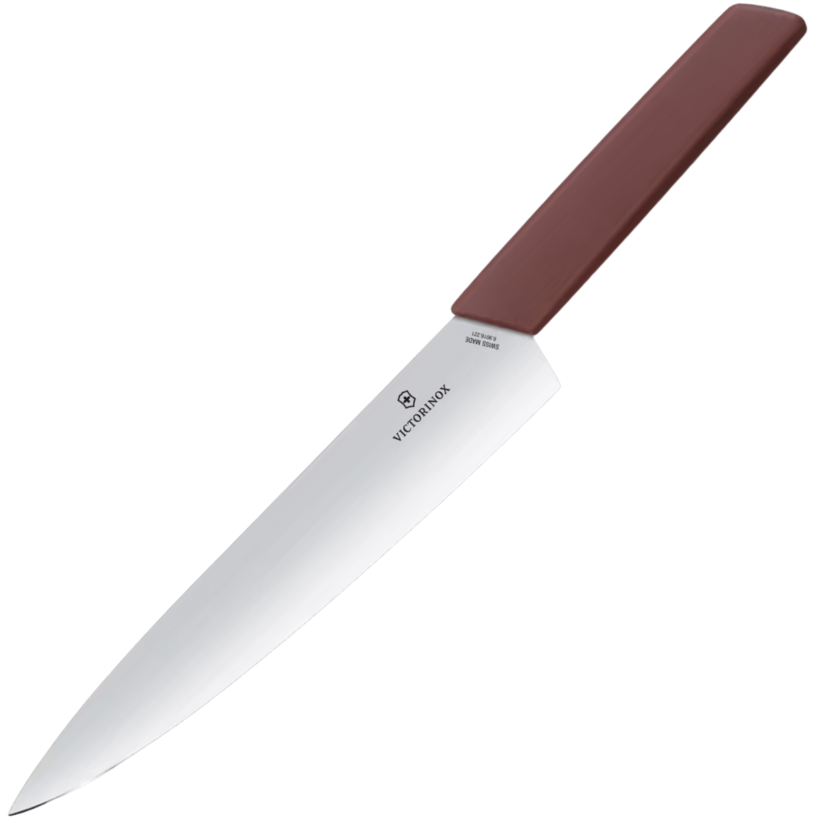 VICTORINOX Carving knife, 22 cm, grape-red 6.9016.221B