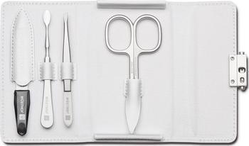 Wusthof 4 dielna kožená biela D9040