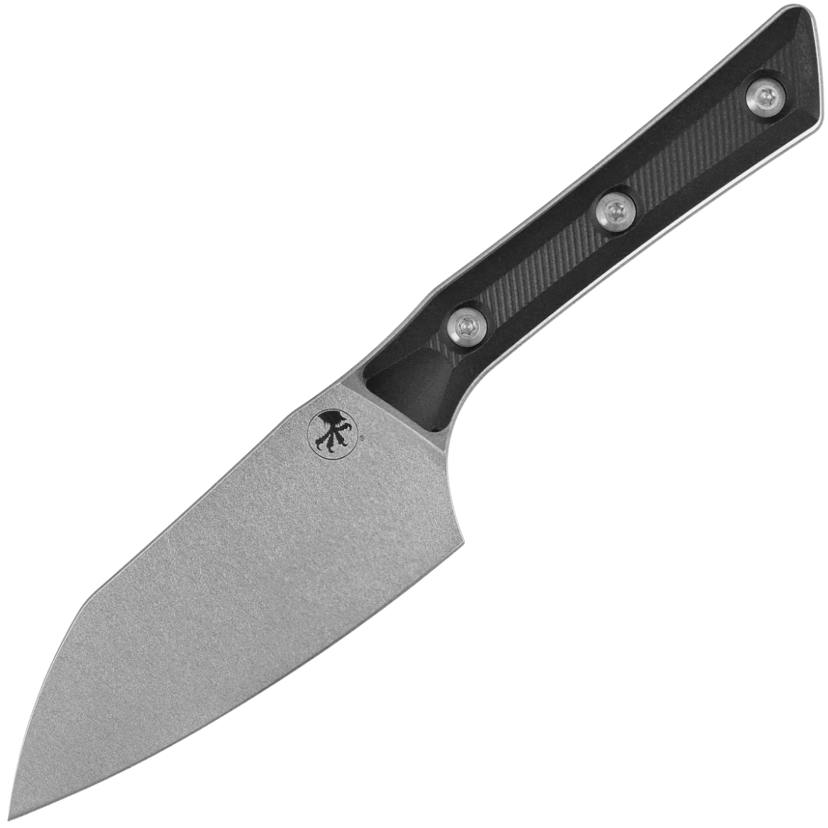 Microtech 4.2" SANTOKU KNIFE STONEWASH STANDARD BLACK G-10 3300-10BK ...