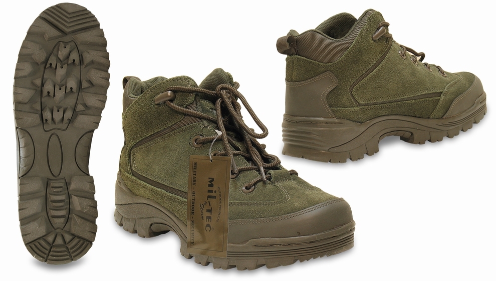 Mil-Tec RECOM LOW BOOT oliva č.7 12834001-007