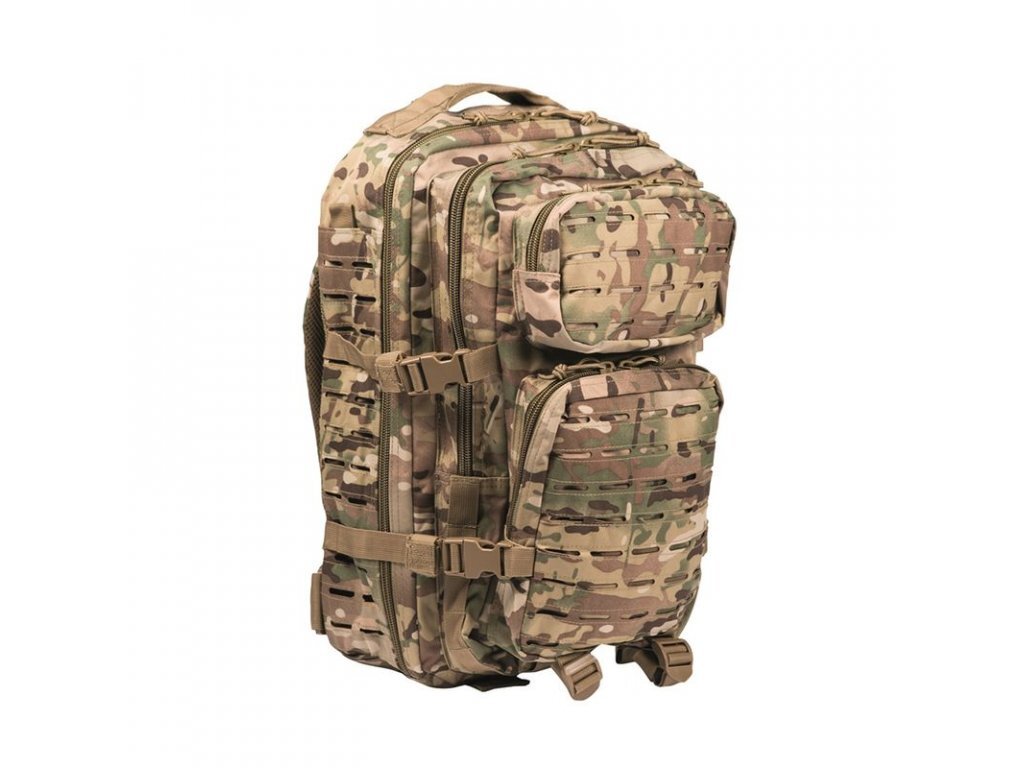 Mil-Tec US ASSAULT PACK LG LASER CUT multitarn 36l. 14002749