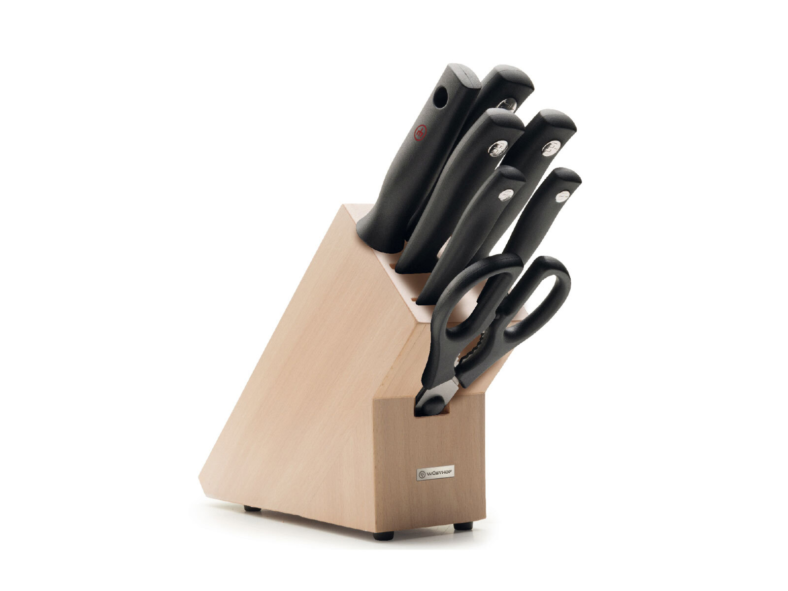 WUSTHOF SILVERPOINT Blok s nožmi - 7 dielov WUSTHOF SILVERPOINT Blok s nožmi - 7 dielov