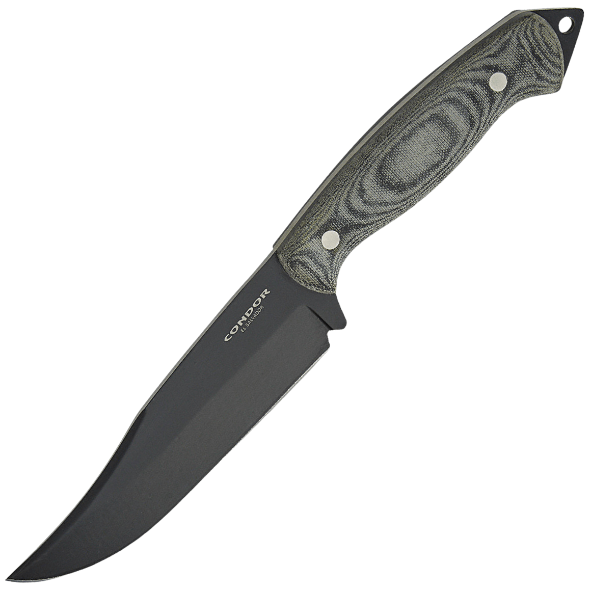 Condor ROUGH N READY KNIFE 1075, Micarta CTK1342-6.5HC