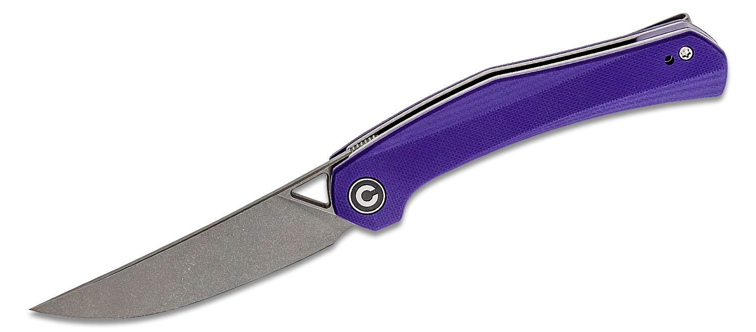 CIVIVI Lazar Stonewashed/Lazar Stonewashed/Purple G10 C20013-2