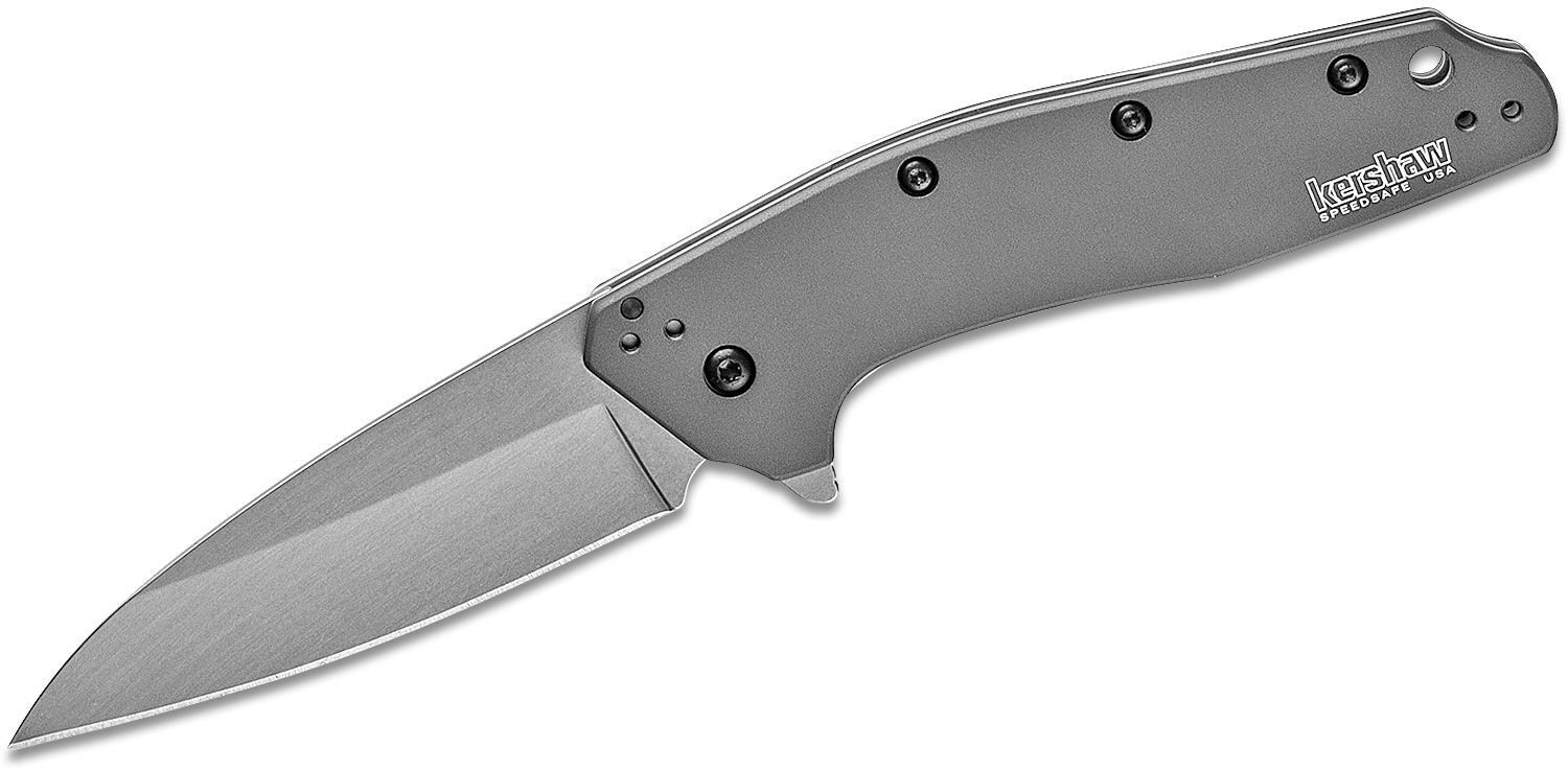 Kershaw DIVIDEND GRAY ALUMINUM STONEWASH
