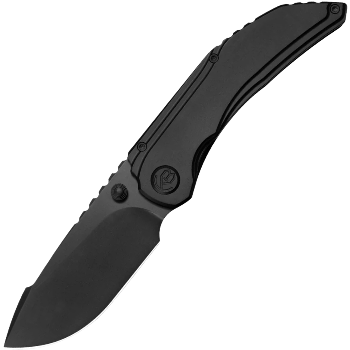 KB Knives Snorri DLC M390 Blade Black PVD Titanium KB388C