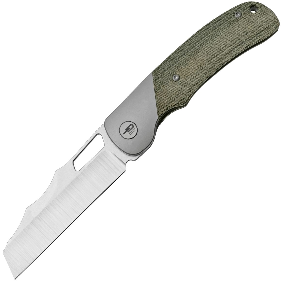 Bestech Syn Elmax Bead Blast, Titanium + Micarta BT2306B