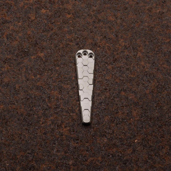 Daily Customs 3H Pocketclip Honeycomb 3D Ti Titanium