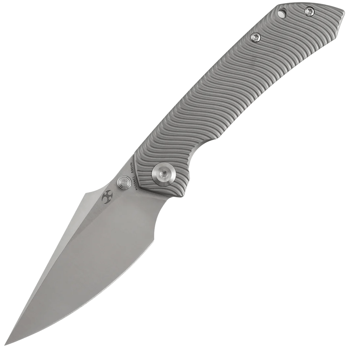 Kansept Fenrir Satin CPM S35VN Beadblasted Titanium K1034C1