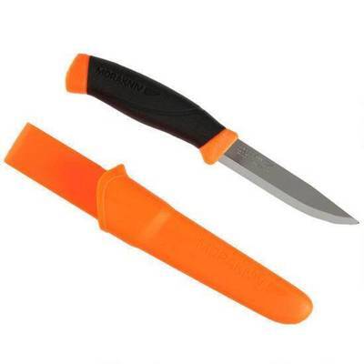 Morakniv Companion Hi-Vis Or. Outdoor Knife 5Pcs/PinPac 12090