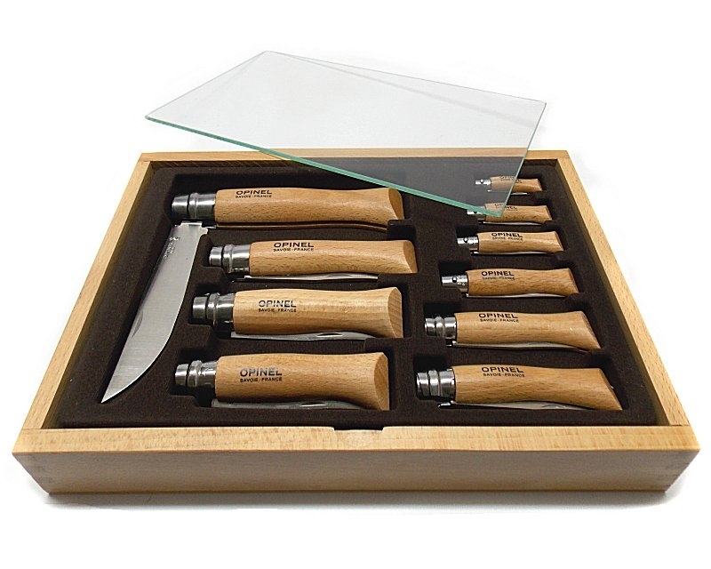 Opinel Inox 10 pcs Collection Box 001314