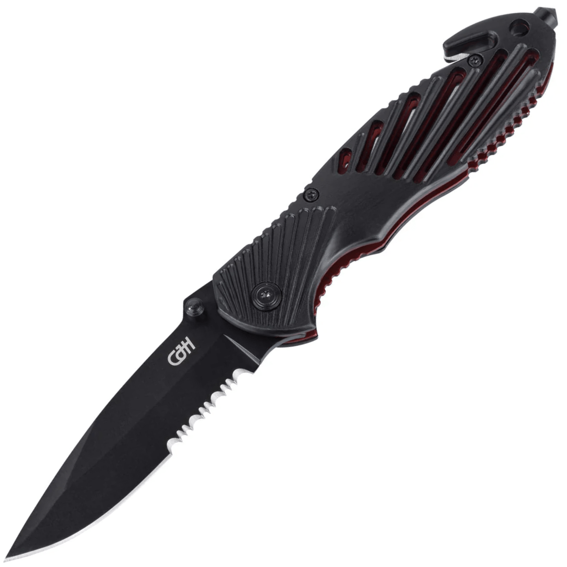 Herbertz CJH pocket knife, Wolf, black