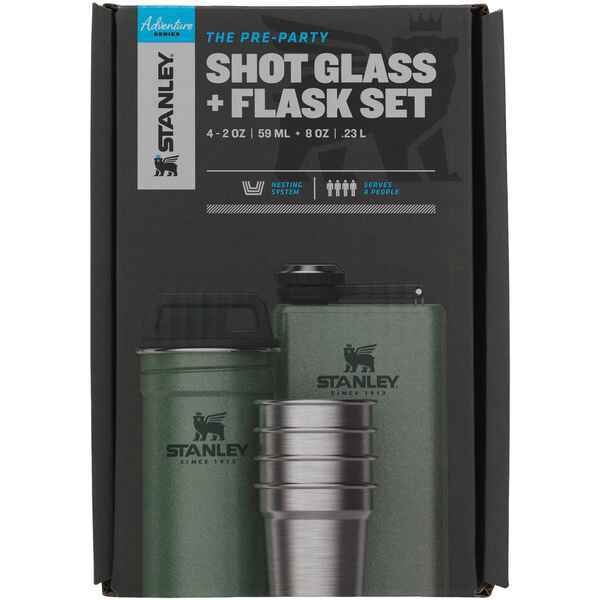 Stanley set outdoorových pohárikov 4 ks zelená Stanley set outdoorových pohárikov 4 ks zelená