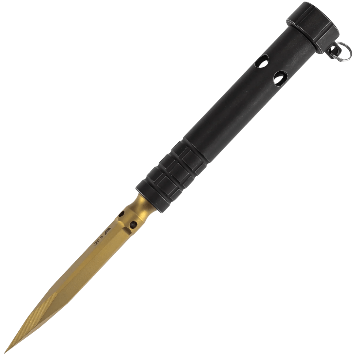 Kansept Stiletto Bronze Coated 5CR13 Steel,Black Anodized Titanium G005A8