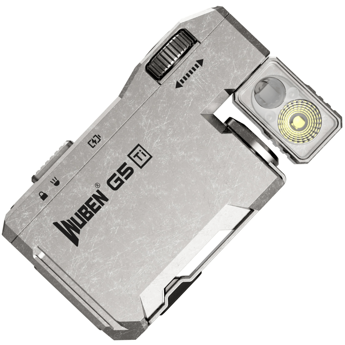 Wuben G5 Titanium Grey 400lm, 450 mAh, IP65