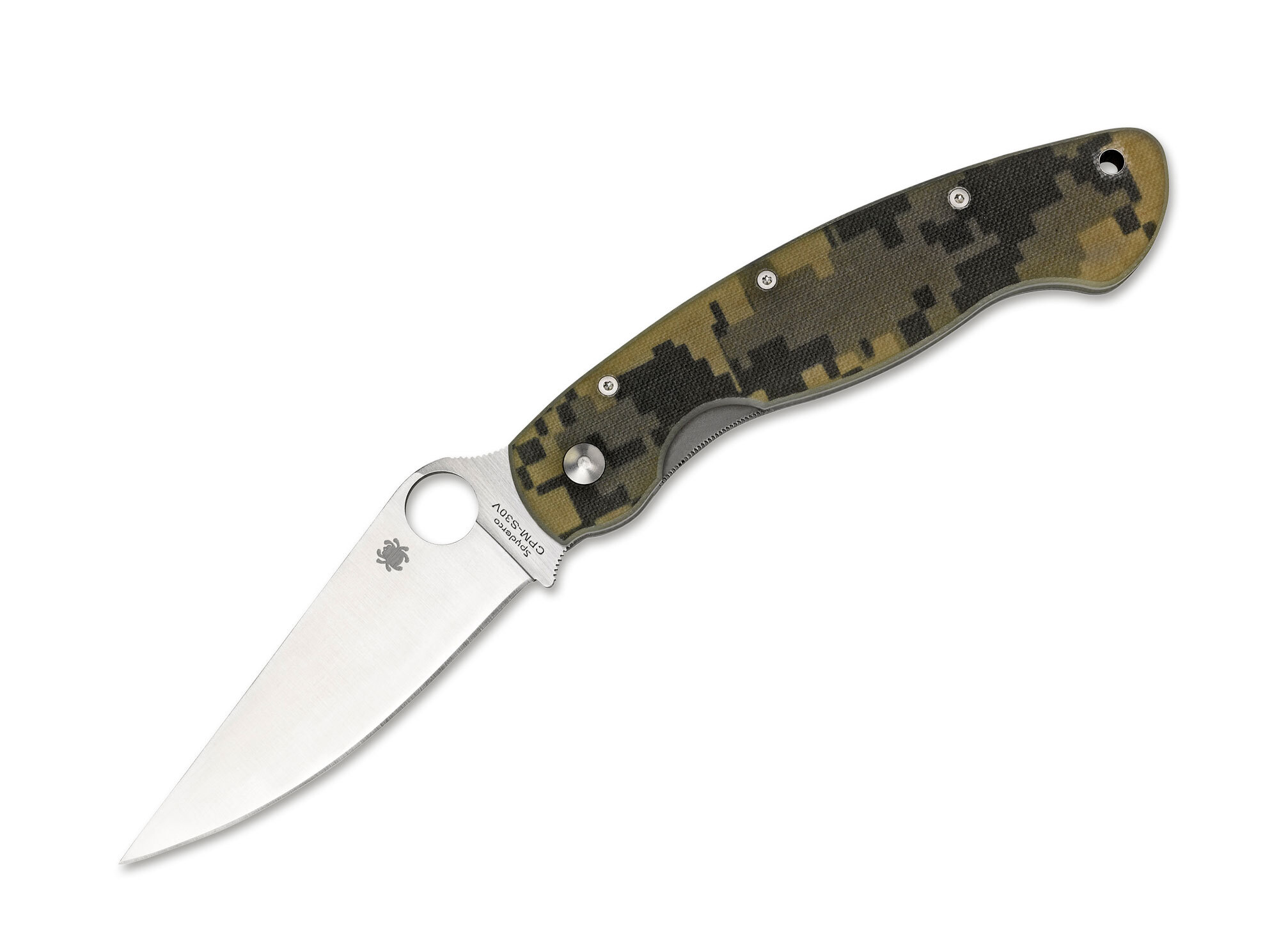 Spyderco hladký MILITARY DIGITAL CAMO C36GPCMO 01SP599