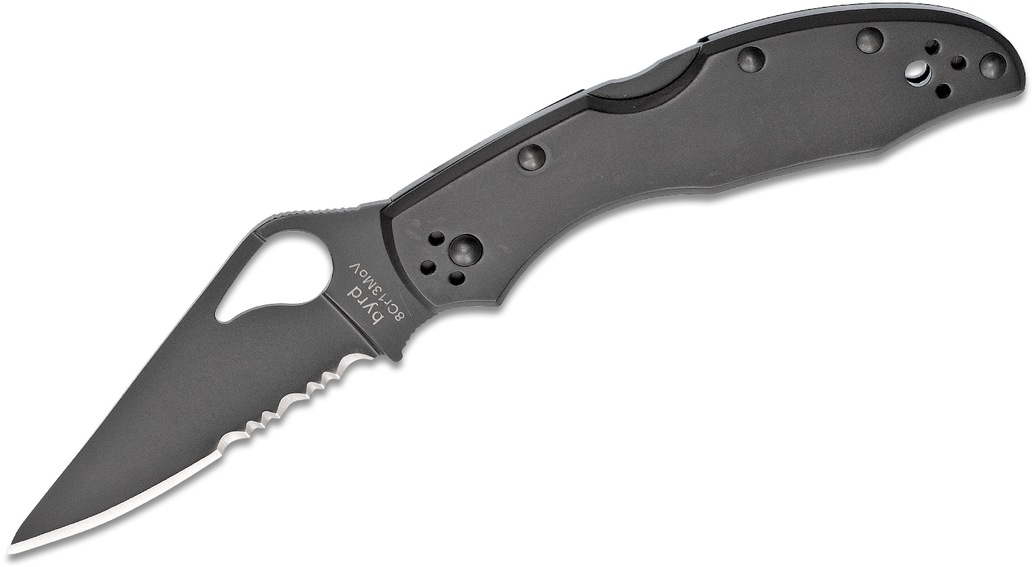 Spyderco Meadowlark 2Black Stainless Black Blade BY04BKPS2 Spyderco Meadowlark 2Black Stainless Black Blade BY04BKPS2