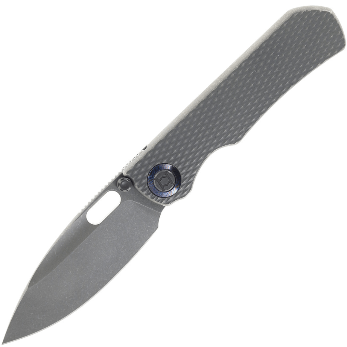 Kunwu EXCALIBUR - VANAX Stonewashed finish with Stonewashed TC4 Titanium handle