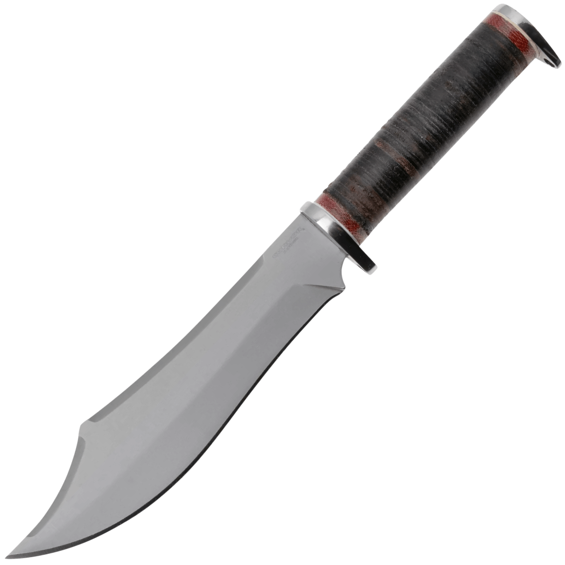Condor GRAY PIONEER BOWIE KNIFE 1075, Stacked Leather CTK3975-7.0 HC