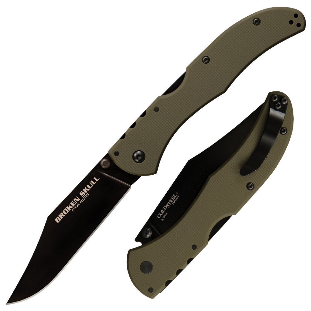 Cold Steel Broken Skull III (OD Green) 54S3A