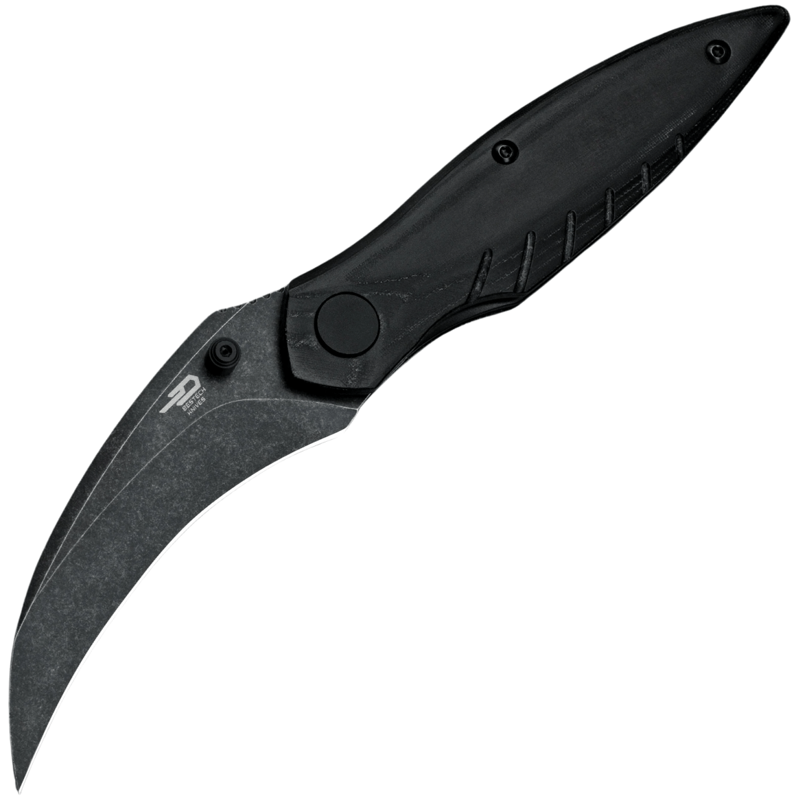 Bestech Mantidae Lucas 14C28N, Micarta Black BG60D