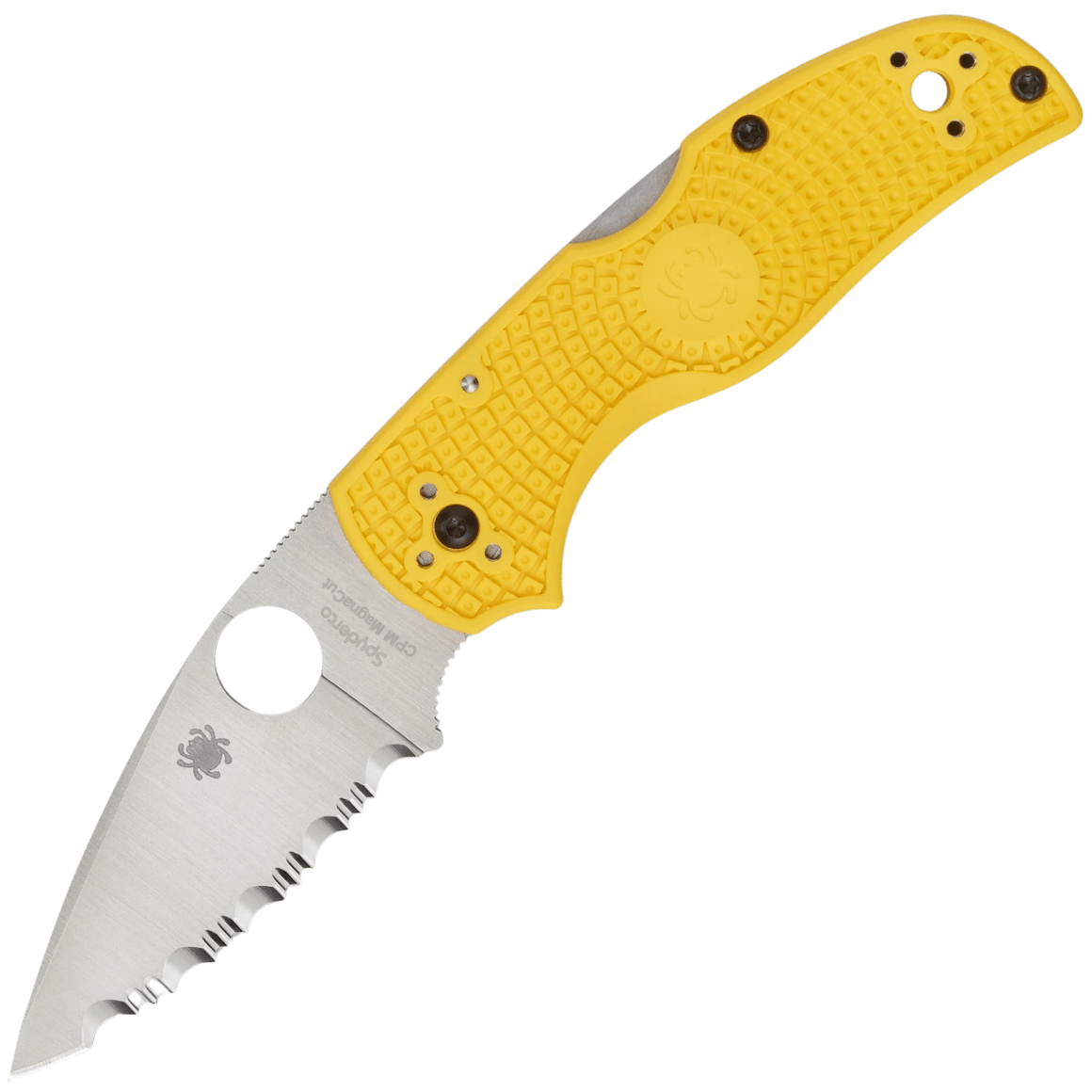 Spyderco Native 5 Salt Lightweight Yellow Magnacut C41SYL5