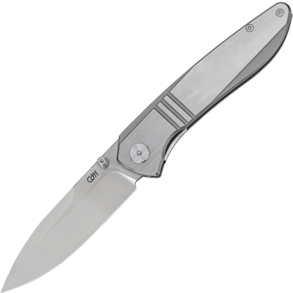 Herbertz CJH one-hand knife, stainless steel