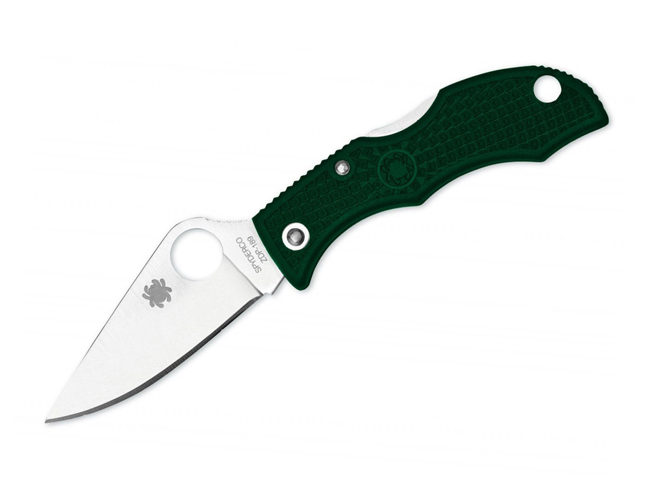 Spyderco Ladybug 3 Lightweight British Racing Green ZDP-189 LGREP3