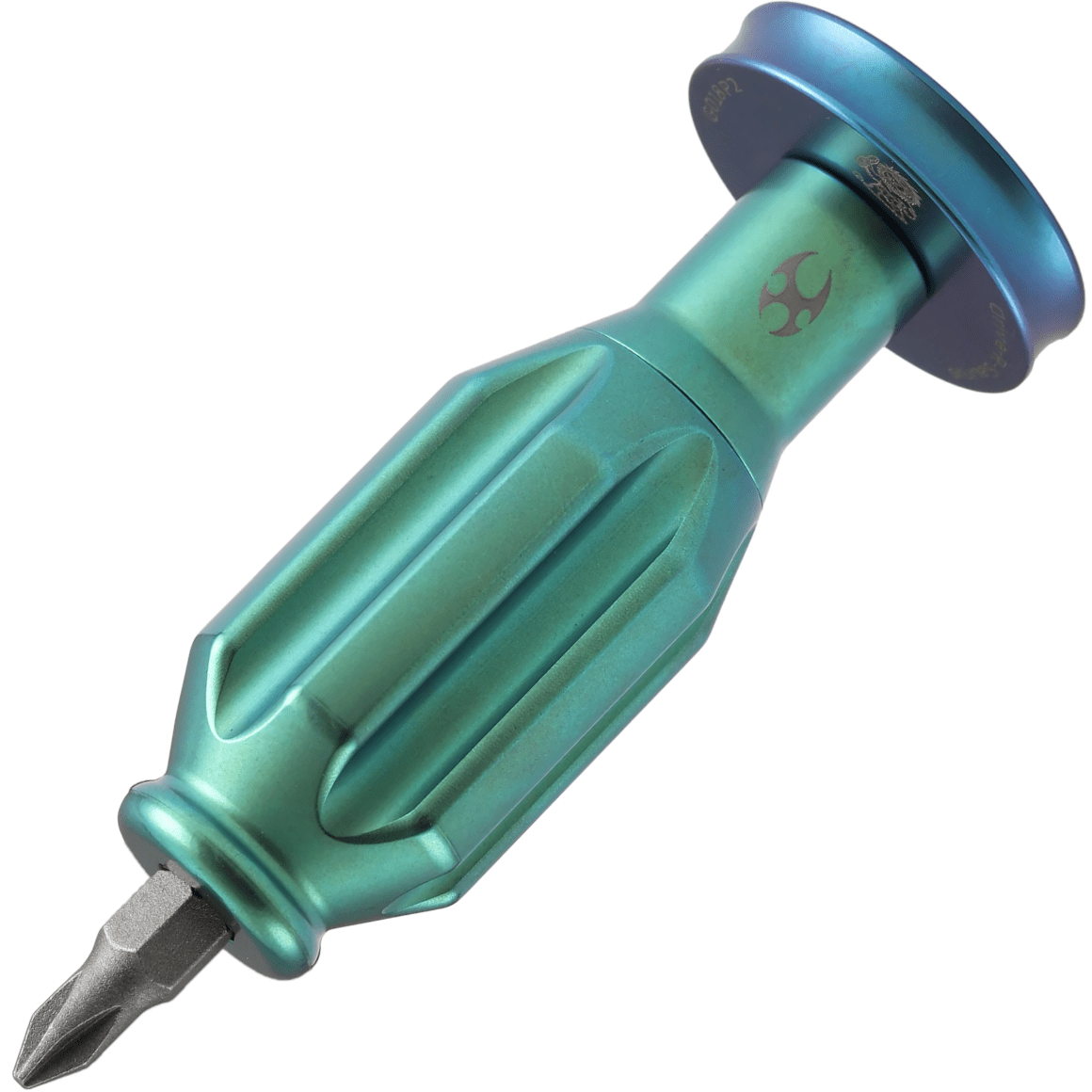 Kansept Drive-R-Saurus Green Anodized Titanium+Blue Anodized Titanium Dial G018P2