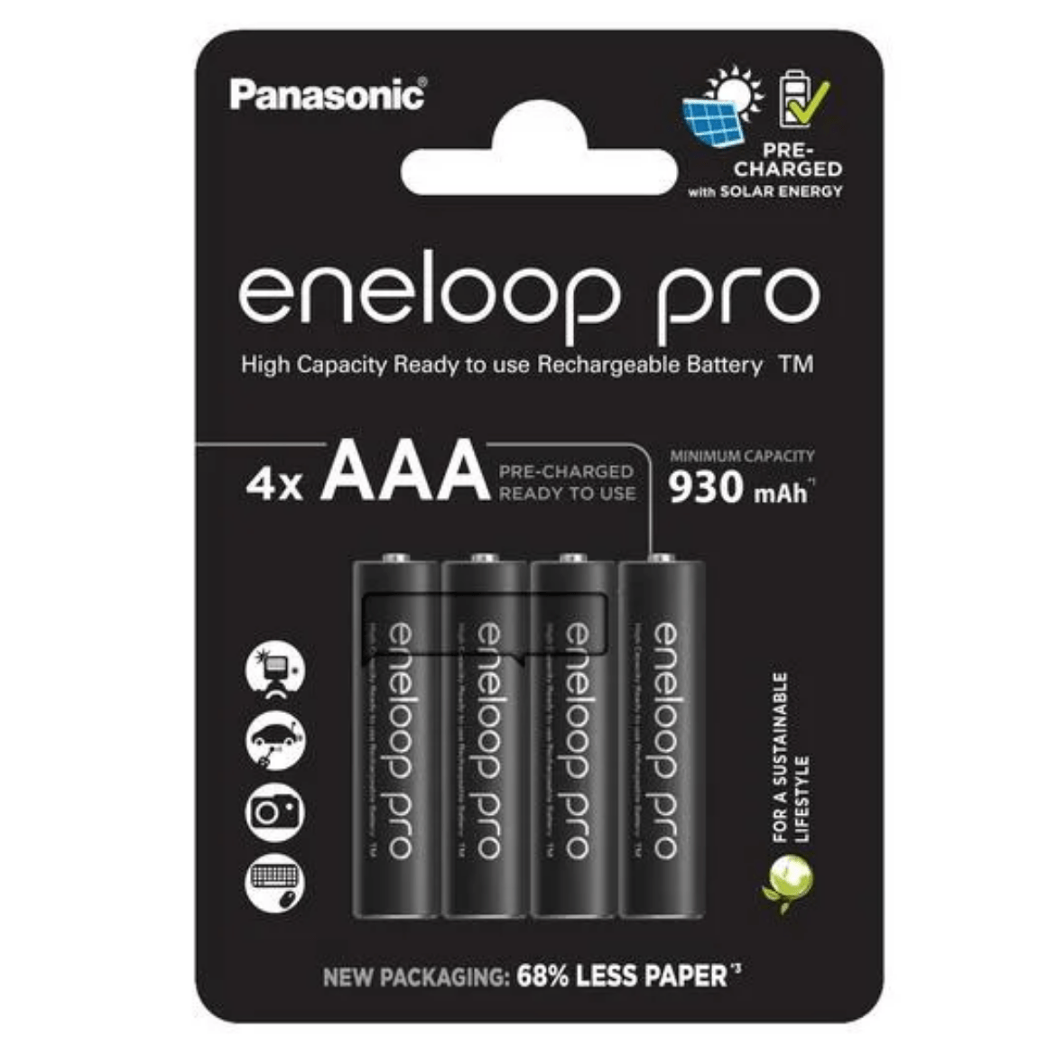 Eneloop pro Recharged AAA/930mAh 4pcs