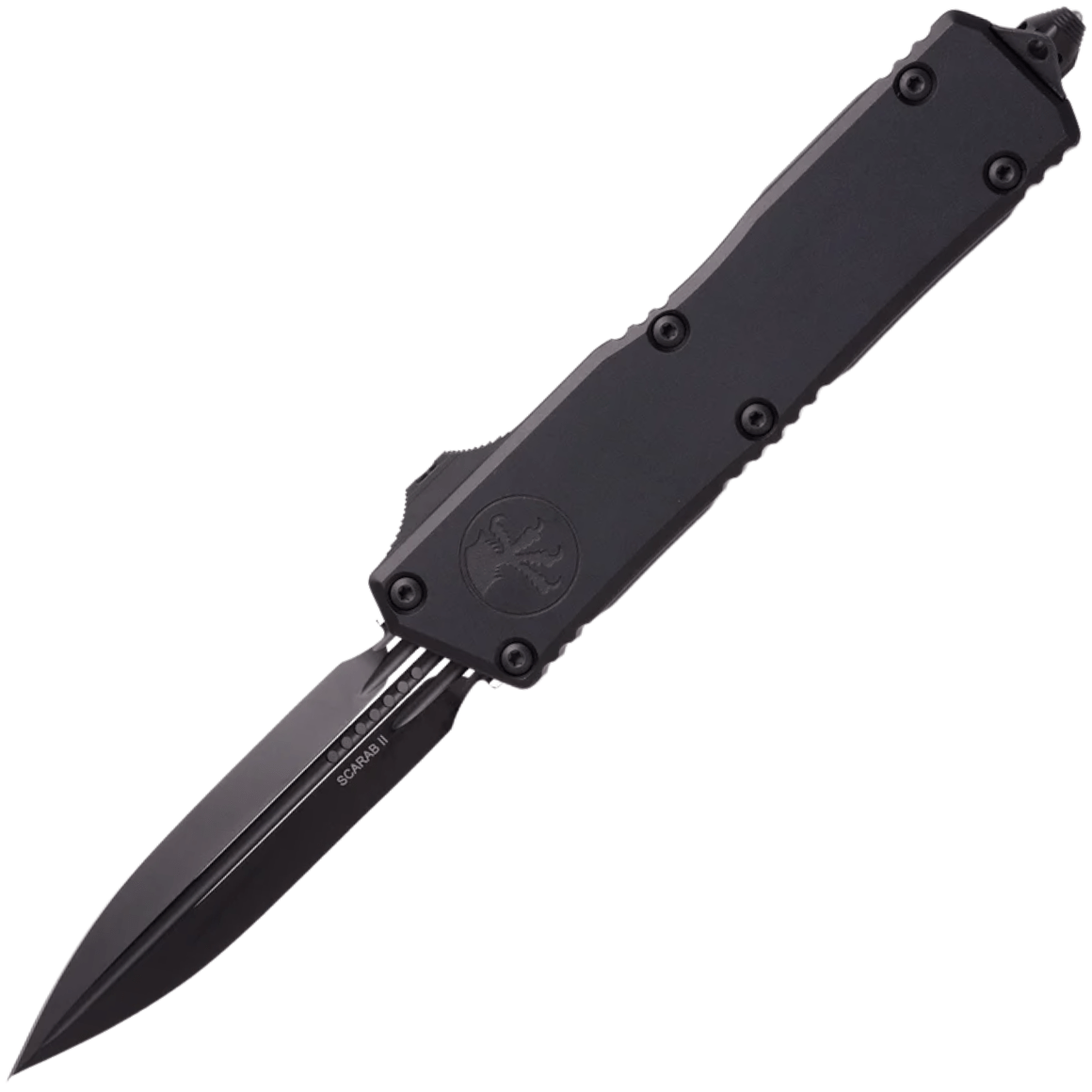 Microtech SCARAB II GEN III EXECUTIVE D/E STANDARD BLACK TACTICAL 1175-1T